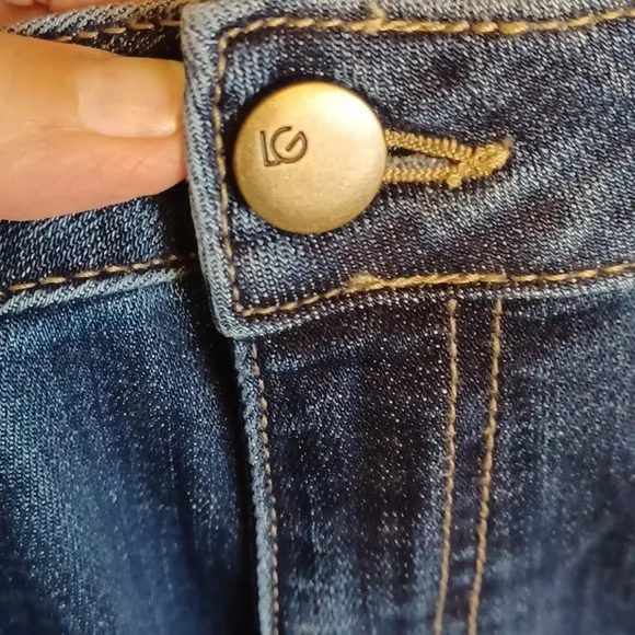 LOGO by Lori Goldstein jeans capris womens size 10 - Picture 8 of 8